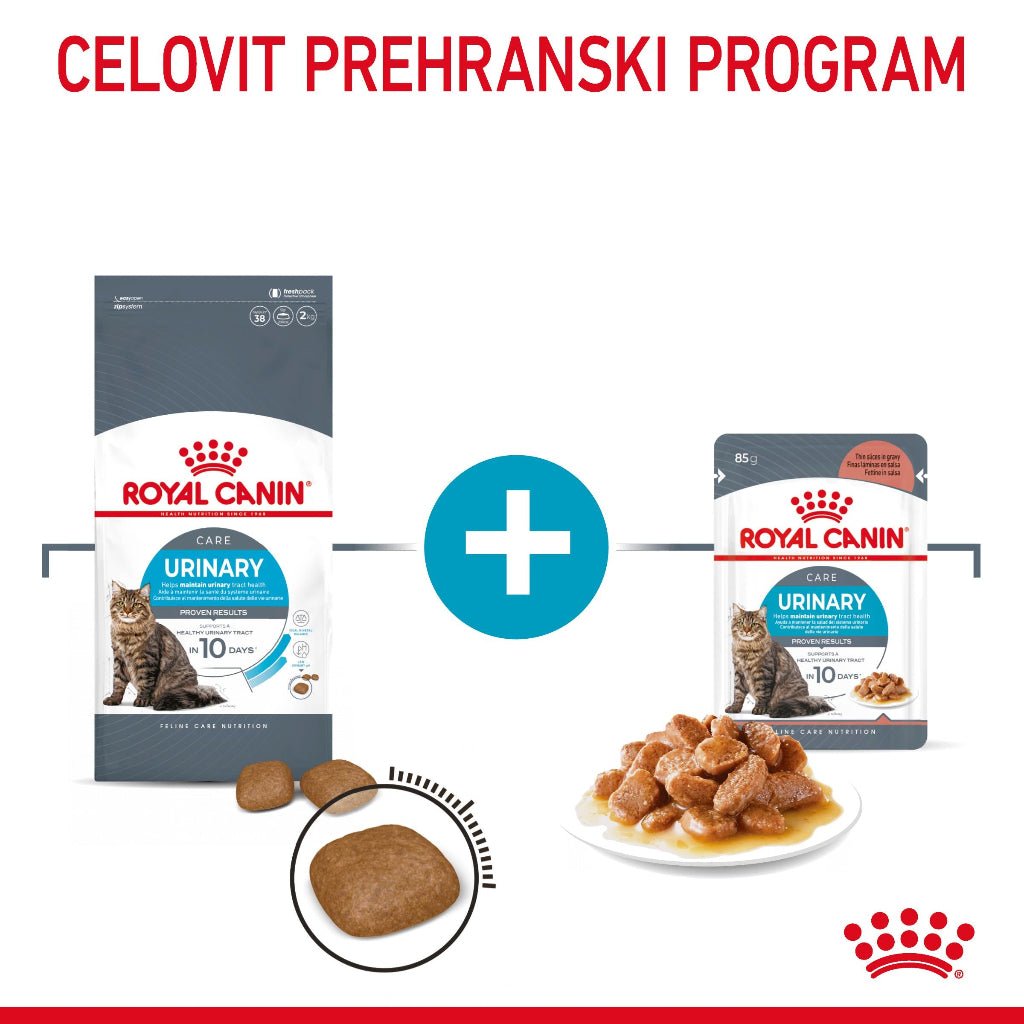 Royal Canin ǀ URINARY mačja mokra hrana 85 g od Royal Canin | Na voljo pri Forapet