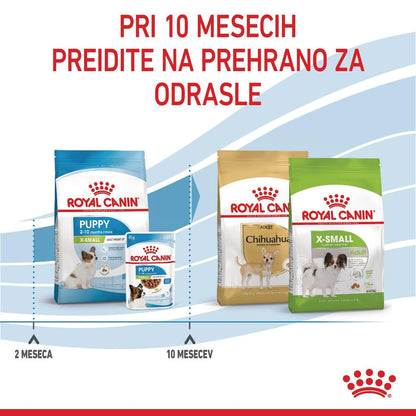Royal Canin ǀ X - SMALL PUPPY pasji briketi - PERUTNINA od Royal Canin | Na voljo pri Forapet