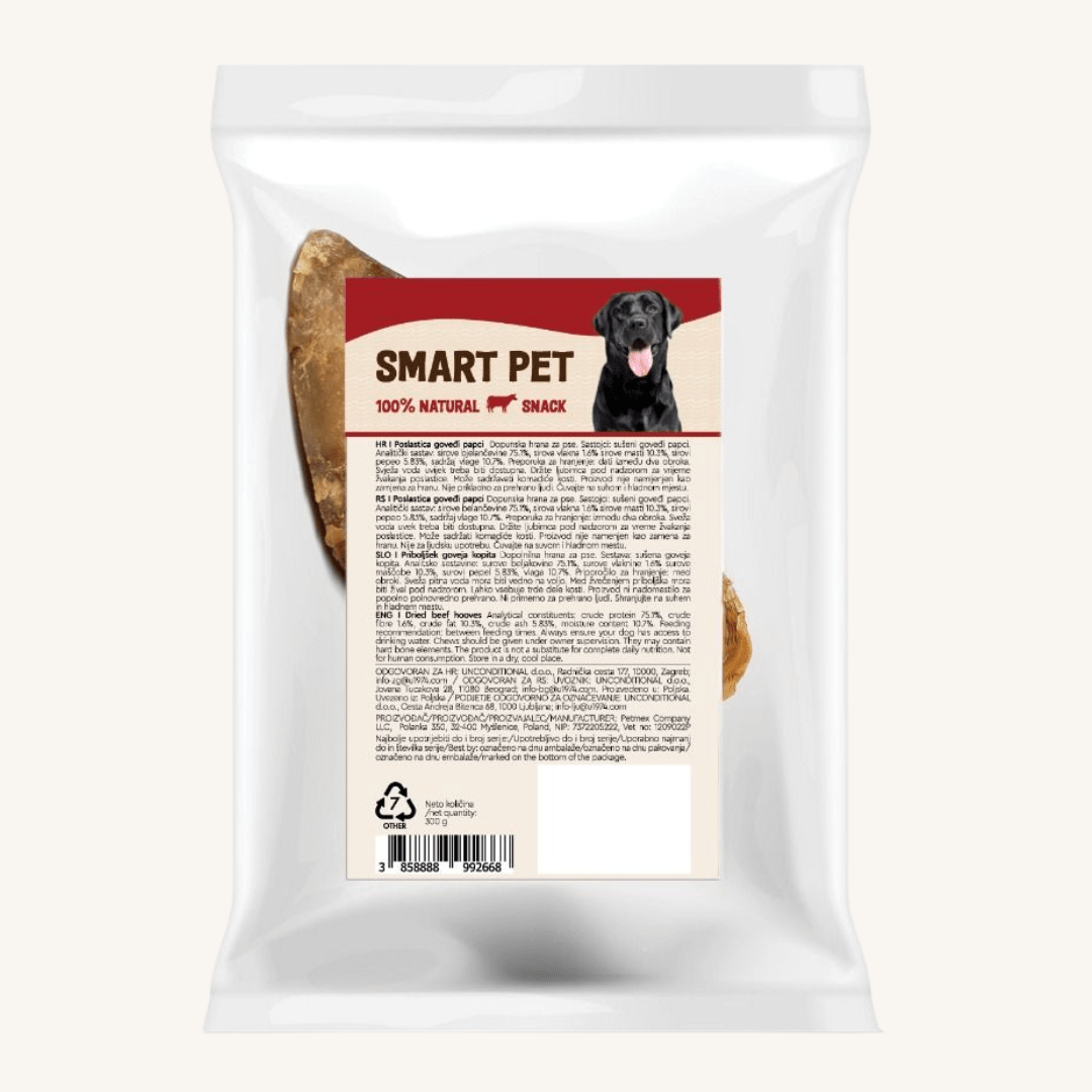 Smart Pet ǀ goveja kopita 300 g od Smart Pet | Na voljo pri Forapet